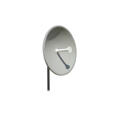 Antena Direccional de 60 cm de Diámetro para frecuencia de 4.9 a 6.2 GHZ, 30 dBi (Slant: 45°).