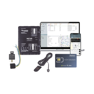 Kit de Localizador 4G LTE CATM1/ Incluye 1 MICROSIM25GPS y servicio de datos por 1 año / 1 EPCOMGPSMENSUAL / RELAY / Botón SOS