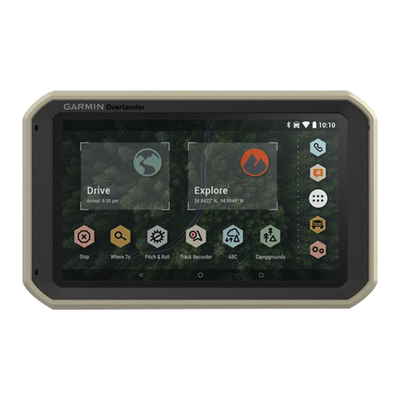Navegador Overlander, pantalla táctil de 7 pulgadas bajo Estándar Militar 810