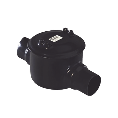 Caja para Áreas Peligrosas con Tapa Tipo GRC de 1 1/2" (38 mm) con Recubrimiento de PVC e  Interior de Uretano.