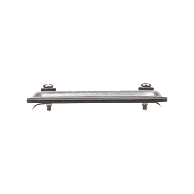 Tapa de Acero y Sello para Caja Ovalada de 1 1/2".