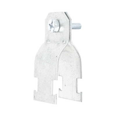 Abrazadera Unicanal para Conduit Pared Gruesa y PVC de 2 1/2" (63 mm).
