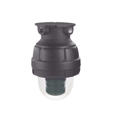 Luz de advertencia LED a prueba de explosiones, color Verde a 24 VCD Homologado UL y cUL para Clase I, División 1, Grupo C y D; Clase I, División 2, Grupos A y B; Clase II, División 1, Grupos E, F y G; Clase III