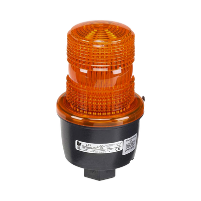 Luz de advertencia LED serie Streamline, 12- 48 Vcc, ambar