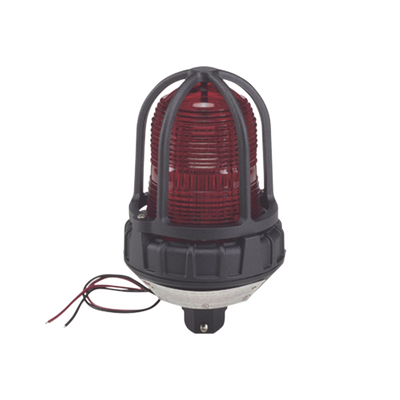 Luz estroboscópica para ubicaciónes peligrosas,  montaje tipo tubo, 240 VCA, color Rojo