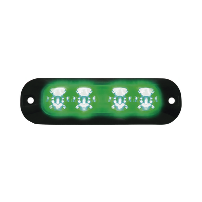 Luz Perimetral , 4 LEDs Ultra Brillantes, color Verde