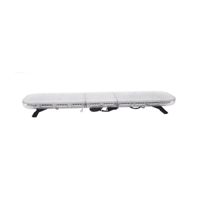 Barra de luces de 47" rojo/azul Domos Claros, 88 LED, con control de tráfico en color rojo/azul, ideal para equipar unidades de seguridad pública