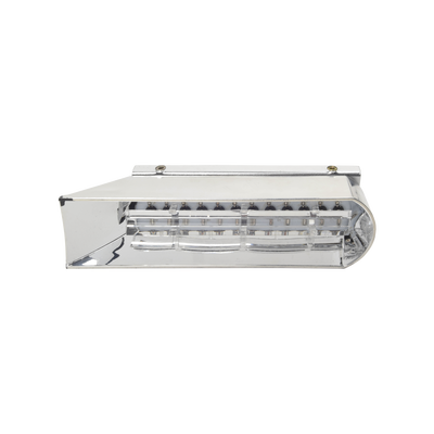 Módulo esquinero de 12 LEDs para barra X37RB, color azul