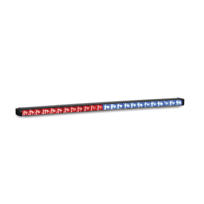 Luz de Advertencia LATITUDE.  Con 4 módulos rojos, 4 módulos azules (R-R-R-R-A-A-A-A)