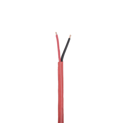 Bobina de 305 Metros de Alambre / 2 x 18 AWG / Riser / Tipo FPLR-CL3R, FT4 / Color Rojo / Para Aplicaciones en Sistemas de Detección de Incendio y Sistemas de Evacuación