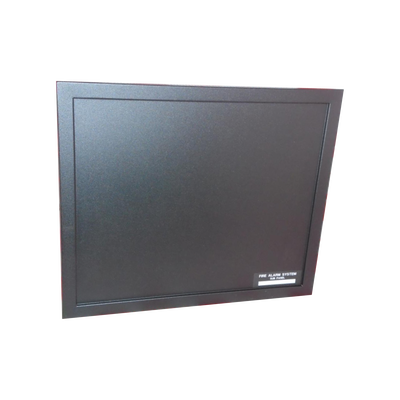 Puerta Ciega para Gabinete de 1 nivel / Sin Compartimiento para baterías / para Paneles NOTIFIER / Color Negro