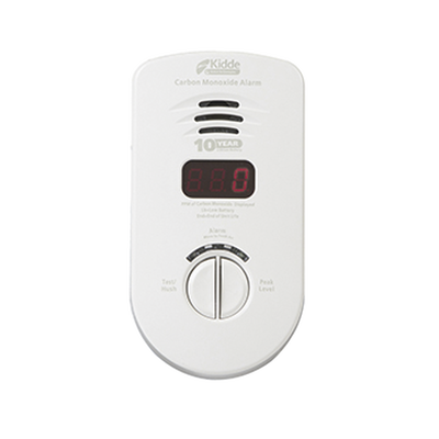 Alarma de Monóxido de Carbono 120 AC | Batería 10 años |  Display | Paquete de 3
