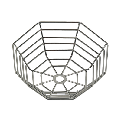 Rejilla de acero Web Stopper® para protección de detectores de humo de vandalismo y accidentes. Bajo perfil, montaje empotrado.