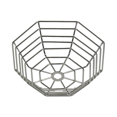 Rejilla de acero Web Stopper® para protección de detectores de humo de vandalismo y accidentes. Bajo perfil, montaje empotrado.