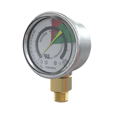 Manómetro de Contacto | Argón/Nitrógeno | 4351 PSI (300 bar) N.C | Baja presión