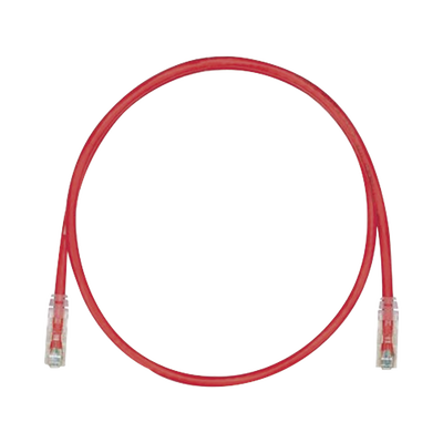 Cable de Parcheo TX6, UTP Cat6, 24 AWG, CM, Color Rojo, 7ft