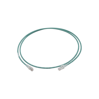 Patch Cord MC6 Modular Cat6 UTP, CM/LS0H, 5ft, Color Verde
