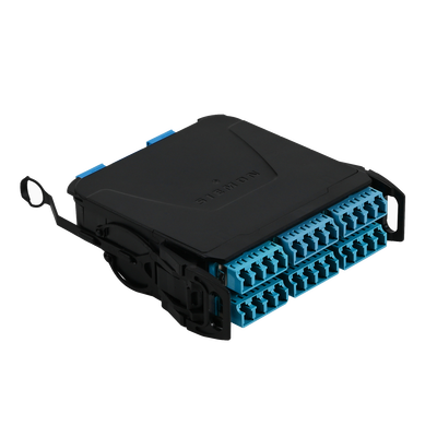 Módulo Plug & Play LightVerse, Hasta 24 fibras, Base 12 Hembra, "Shuttered" LC/UPC para fibra Monomodo, STD Loss