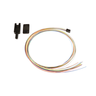 Kit Breakout de 12 fibras, para convertir fibra (Loose Tube) de 250 a 900 micras, 1 metro