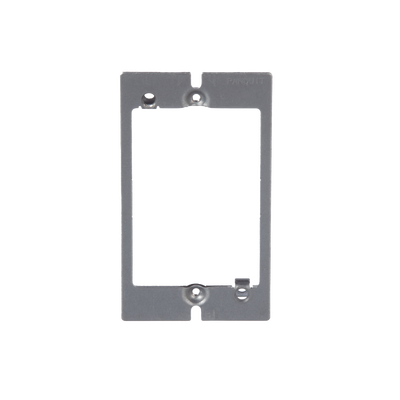 Adaptador de Placa de Pared, de Una Salida, Material CRS/Zinc