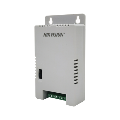 Fuente de Poder Regulada 12 Vcc / 13.5 Vcc / 15 Vcc para 4 Cámaras / 4 Amp (1 Amp por Salida) / Voltaje de Entrada 90 - 130 VCA / Filtro de Ruido para Cámaras 4K / Modo para Largas Distancias