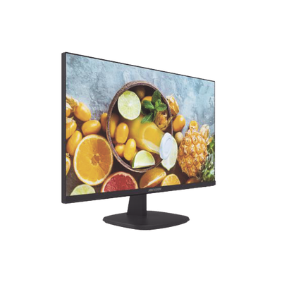 Monitor LED 4K de 27" / Ideal para CCTV, Oficina y Hogar / Entrada HDMI-DP / Montaje VESA (100 X 100) / Uso 24/7 / Backlight E-LED / Ultra Delgado