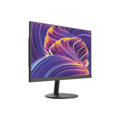 Monitor LED FullHD (1080p) de 24" / Ideal para CCTV, Oficina y Hogar / Entrada HDMI-VGA-BNC / Montaje VESA ( 75 X 75) / Uso 24/7 / Backlight E-LED / Ultra Delgado
