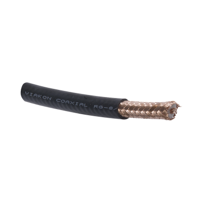 Cable Coaxial /  RG8 /  305 metros /  50 OHMS /  4.1 dB /  Malla de Cobre al 97 % / Hecho en México / Intemperie