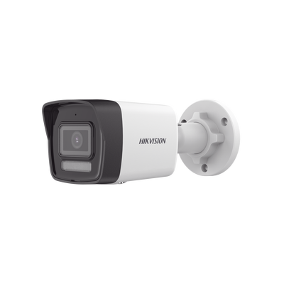 [Dual Light] Bala IP 4 Megapixel / Lente 2.8 mm / 30 mts IR + 20 mts Luz Blanca / Micrófono Integrado  / Exterior IP67 / H.265 / PoE / ONVIF / Micro SD