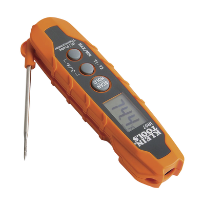 Termómetro Doble IR/Sonda con Medición ºC y ºF. Con Pantalla Retroiluminada