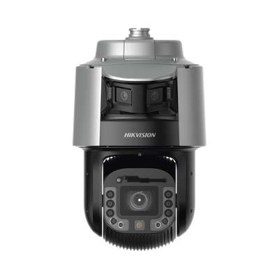 [TandemVu] Domo PTZ IP 4 Megapixel con Cámara Panoramica 180º de 6 Megapixel / 42X Zoom / 300 mts IR y 30 mts Luz Blanca / IP67 / IK10  / Autoseguimiento / Wiper / Deep learning / Entrada-Salida de Audio y Alarma / Ultra Baja Iluminació