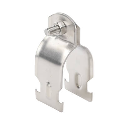 Abrazadera de Acero Inoxidable  de 1" Para Unicanal Tipo Strut