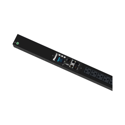 PDU G6 Monitoreable (MI) para Distribución de Energía, Enchufe de Entrada NEMA 5-15P, Con 16 Salidas NEMA 5-20R, de Instalación Vertical, 120 Vca, 15 Amp