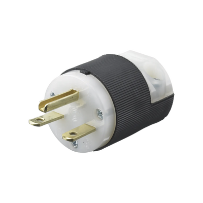 Clavija Entrada Recta/ 15A 250V/ 2 Polos 3 Hilos/ Nema 6-15P/ Grado Industrial- Comercial.