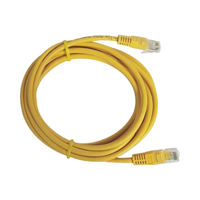 Cable de Parcheo UTP Cat5e - 7.0m. - Amarillo