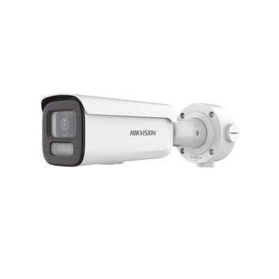 Bala IP 8 Megapixel / Lente Mot. 2.7 a 13.5 mm / Dual Light (60 mts IR + 60 mts Luz Blanca ) / Darkfighter S / Exterior IP67  / IK10 /WDR 130 dB / 4 Analíticos: AcuSense, Deteccion Facial, Conteo de Personas por Cruce y Zona