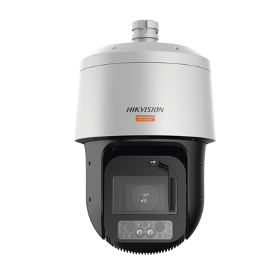 PTZ IP 4 Megapixel / 42X Zoom / Dual Light (500 mts IR / 100 mts Luz Blanca) / Polimero Anticorrosivo (Ideal para Zonas Costeras o Alta Salinidad) / AutoSeguimiento / DARKFIGHTER / EIS / Exterior IP67 / NEMA 4X / C5 / Wiper