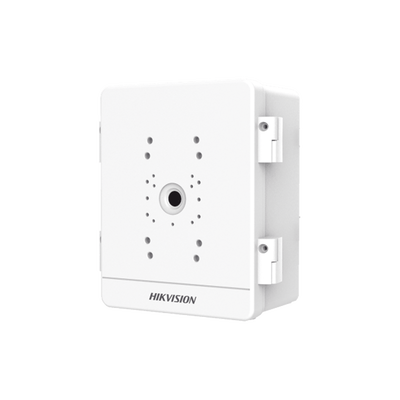 Caja para Videovigilancia para Exterior / Uso en Montaje o Pared / IP66 / IK10 / Dimensiones: 306 X 220 X 130 mm / Soporta 1 Dispositivo (PTZ, Bocina, Cámara Fija)