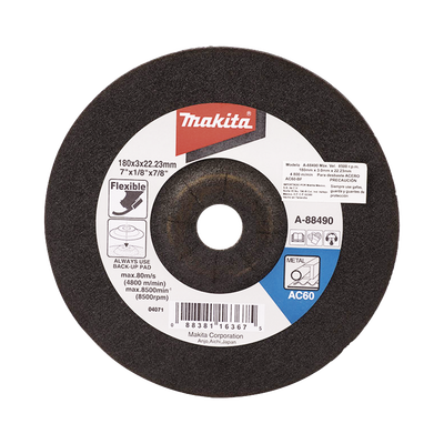 Disco de desbaste de 7"