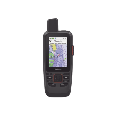 GPS Portátil GPSMAP® 86sci / Pantalla Transflectiva 3" / Resolución 240x400 píxeles / Batería Recargable hasta 35 Horas / Memoria 16 GB / Brújula de Tres Ejes / Compatible con Garmin Connect™ / IPX7 / MIL-