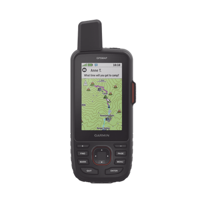 Navegador GPS Outdoor GPSMAP 67i / Pantalla TFT Transflectiva a Color 3″ / Resolución 240 x 400 Píxeles / Batería Recargable de Ión-Litio / Autonomía Hasta 840 Horas / IPX7 / MIL-STD-810 / Brújula de Tres Ej
