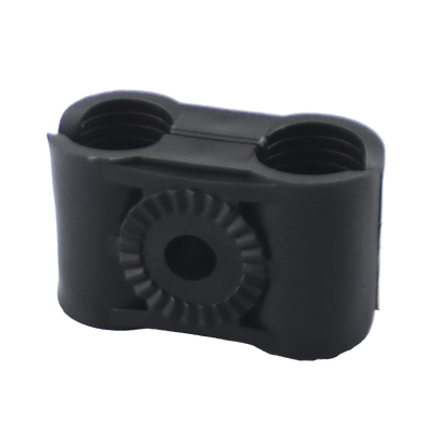 Paquete de 10 Sujetadores Plasticos Para Cable Coaxial de 1/2"