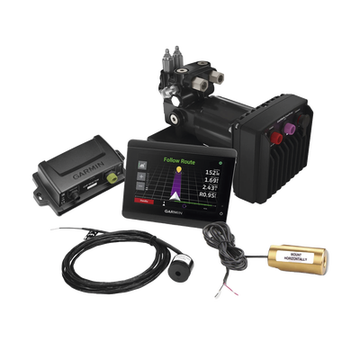 CCU (Unidad de Control Central) / Carcasa de Plástico IPX7 / Rango de Temperatura -15°C a 55°C / Alimentación 9-16 V / Longitud de Cable 3 m / Compatible con Cilindros de Dirección 65.5-393.3 cc