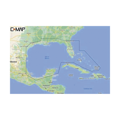 M-NA-Y204-MS C-MAP REVEAL del Golfo de México y Bahamas