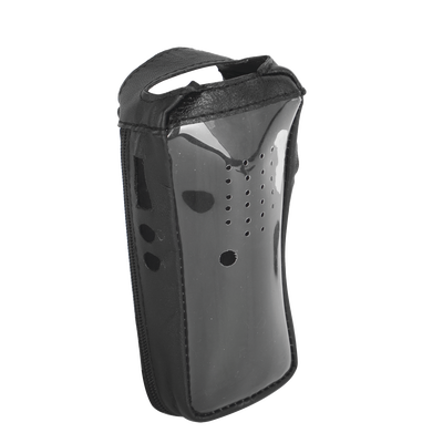 Funda Reforzada de Piel con visor frontal transparente en TK-2202, TK-2212, TK-2302, TK-2402, NX-240, TKD-240.