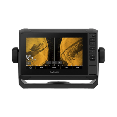 Plotter de Navegación ECHOMAP™ UHD2 de 7" / Pantalla Táctil WVGA 7" / GPS Multibanda y Multiconstelación / Compatible con AIS y DSC / Sonda CHIRP Integrada / ClearVü y SideVü / Resistencia al Agua IPX7 / Cone