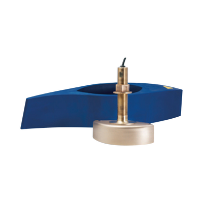 Sensor de Profundidad y Temperatura B258 / 1 kW RMS / Frecuencias Duales 50-200 kHz / Rango de Profundidad 500 m / Bronce / Instalación Thru-Hull / Compatible con Ecosonda BSM-1