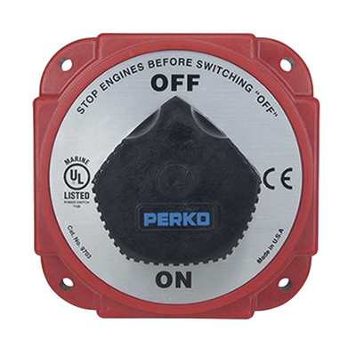 Switch Selector de Batería y Alternador On / Off de Servicio pesado,  para Sistemas Eléctricos Marinos