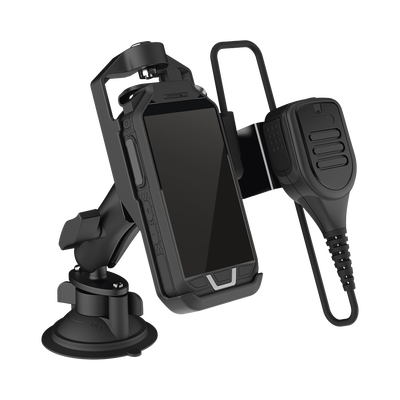 Base para Vehículo Compatible con RugGear RG725 y RG750, Incluye Puerto de Carga