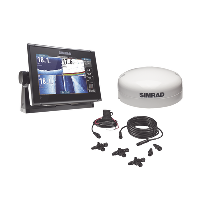 Kit de pantalla multifuncional GO9 con kit NMEA2000 y antena GS25